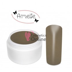 Gel UV Amelie color Dark Moss kaki 5ml + 1 Cutie cu paiete Holografice Cadou